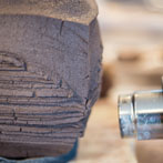 Patricia Shone in her studio 2018